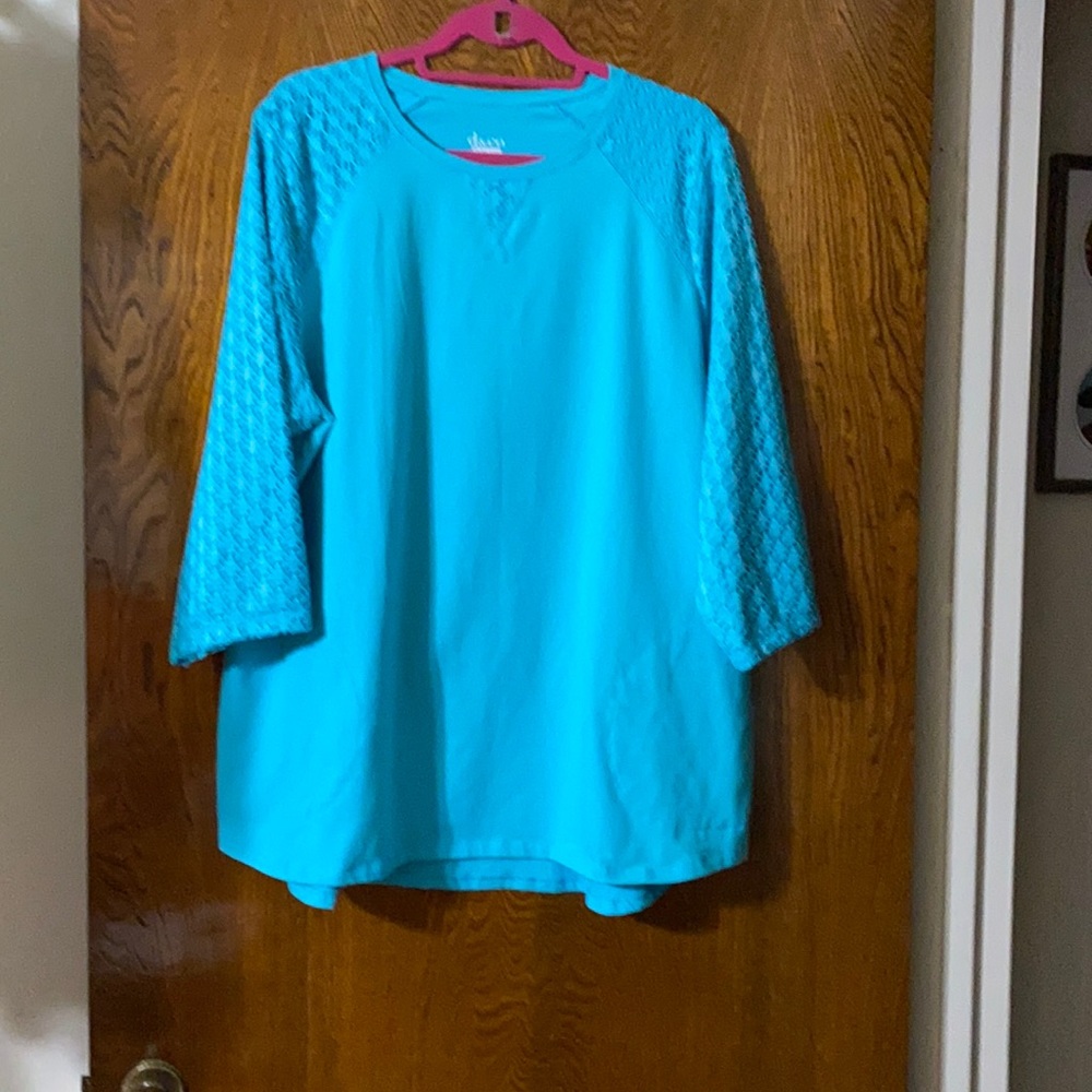 COPY - d&co. / blue top / size XL
